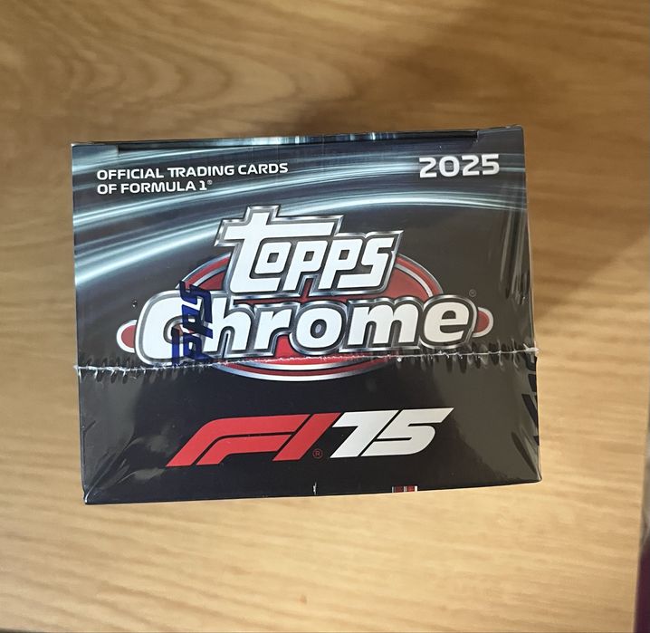 Topps Chrome Formula 1 Value Box 2025