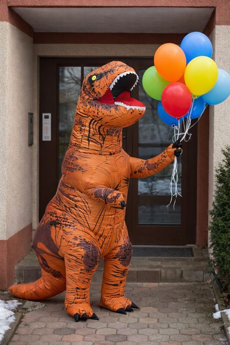 Надувний костюм динозавра (T-Rex) для експрес-привітань
