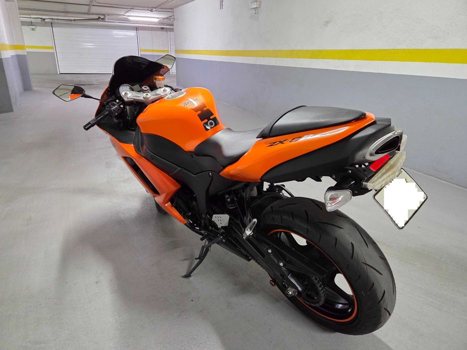 Kawasaki Ninja ZX6r, 2007 e 45000km