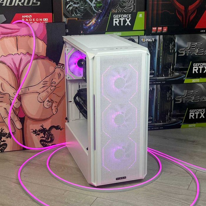 RX 5700 XT(RTX 3060), 16 ОЗУ ddr4, Intel 12(24) ядер, SSD, Ігровий пк