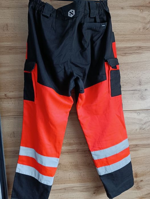 Spodnie ratownicze fluo