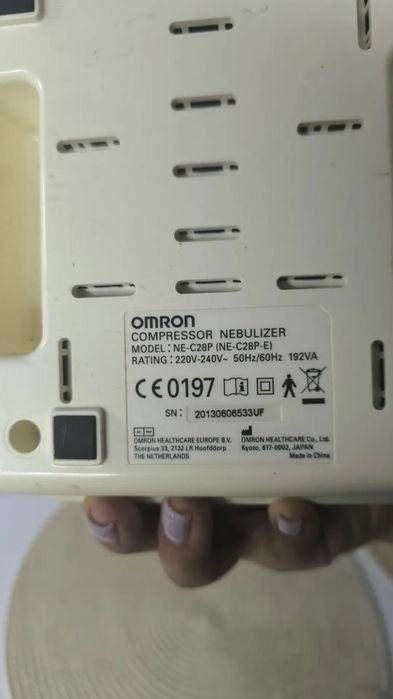 Omron, компрессор, нибулайзер, ингалятор