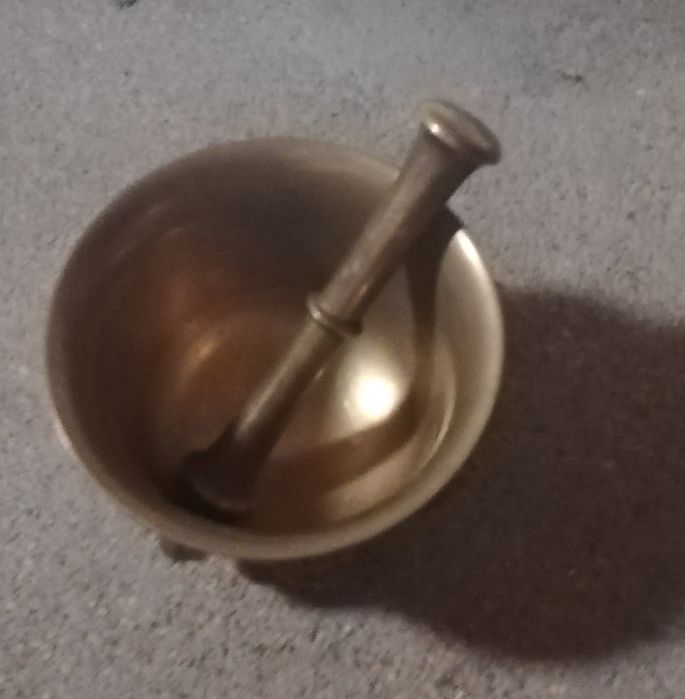 Conjunto de peças em latão
