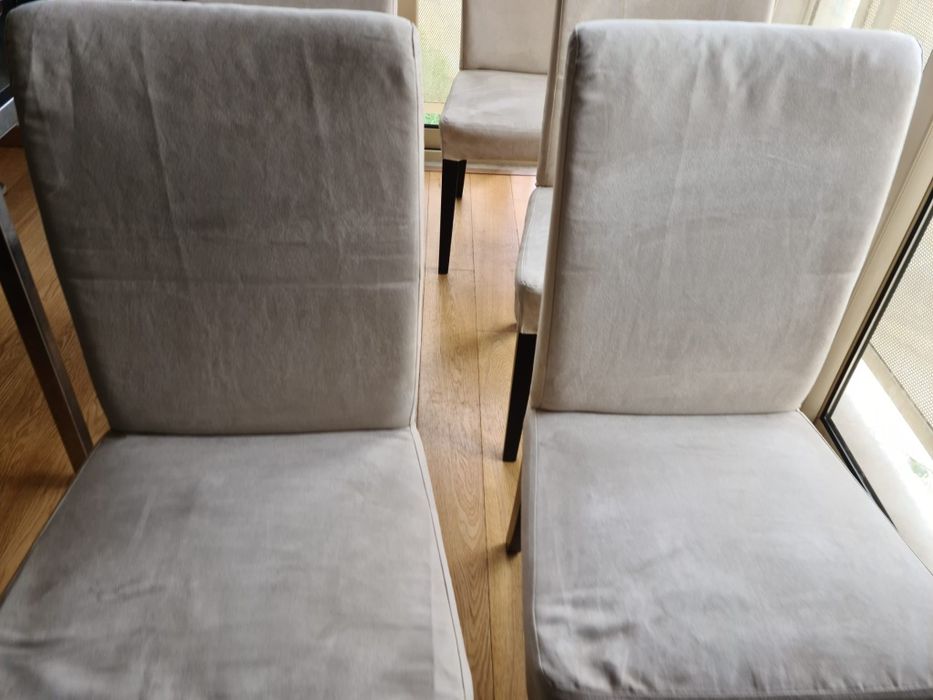 Mesa jantar 1.80 com 6 cadeiras