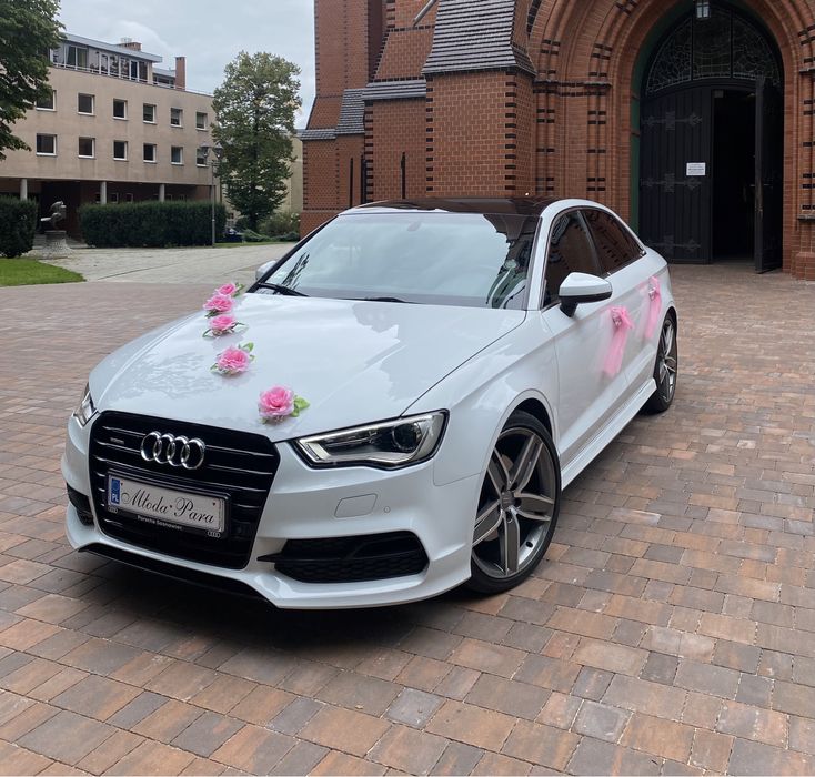 Samochód Auto do ślubu/ Audi/ Volvo/ Mercedes/ kierowca wesele van 7os