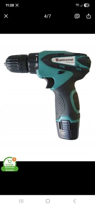 Wkrętarka Jemi akumulatorowe 12 V Akumulatorowa NOWA