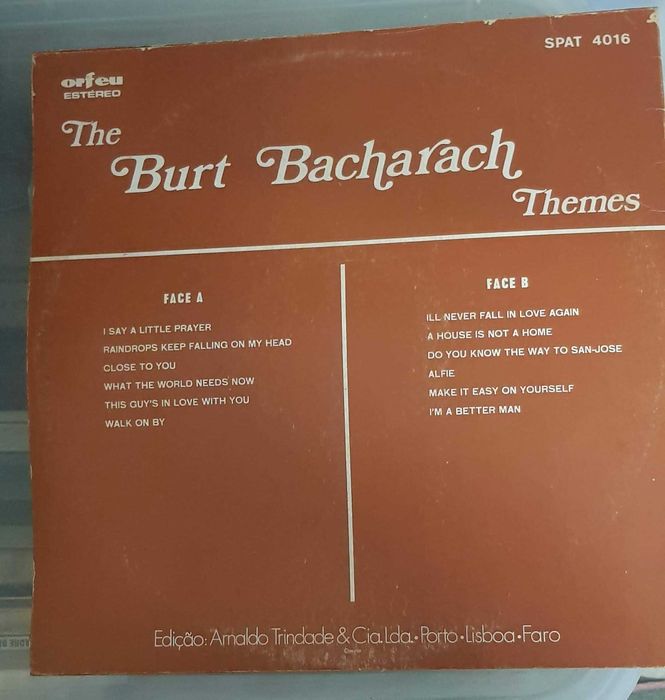 Disco de Vinil The Burt Bacharach Themes