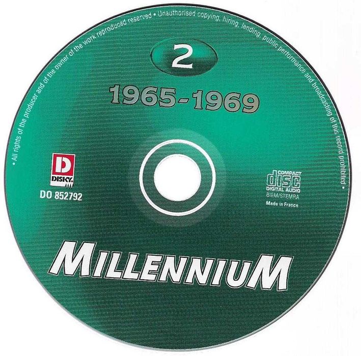 Millenium - - - - - 1965 - - - 1969 - - - - - 2 X CD430760324152709123