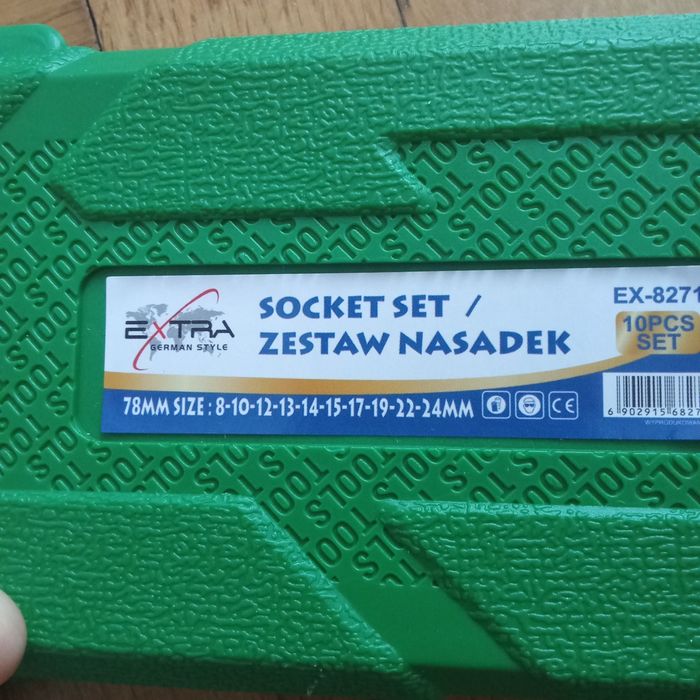 Zestaw nasadek 10szt