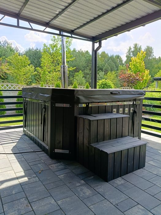Jacuzzi ogrodowe Balia Ogrodowa z piecem zewnetrznym, raty 0%