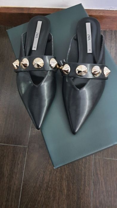 Mules Zara pretas