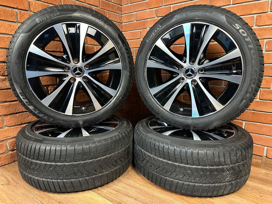 Koła Felgi 18 5x112 Mercedes-Benz E-Klasa W213 Zima Opony Jak Nowe