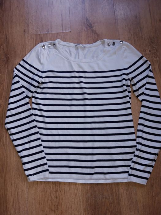 Sweterek damski paski Orsay 36 S lato wiosna