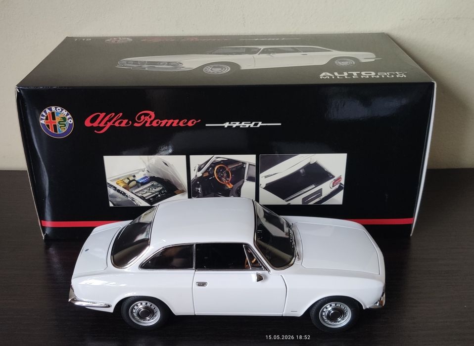 Alfa Romeo 1750 GTV 1:18 AutoArt