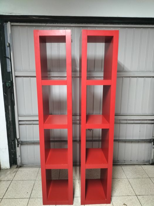 2 estantes + 2 prateleiras