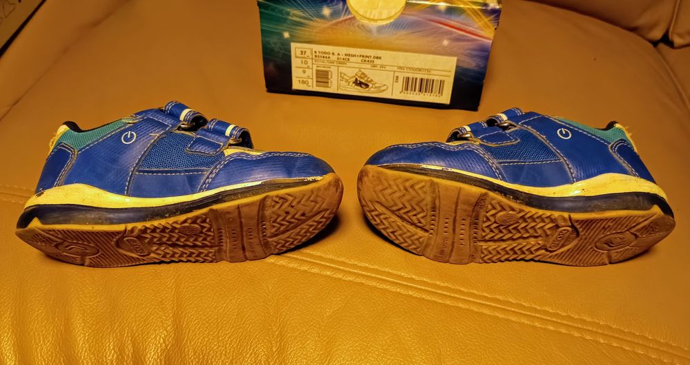 GEOX swiecace dla chłopca B Todo B. A Royal/Lime G