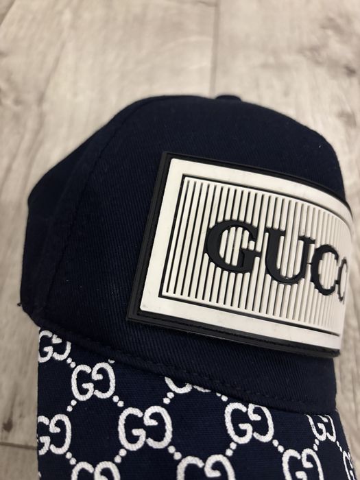 Кепка gucci , синяя кепка, бейсболка,