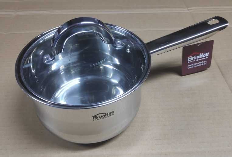 Rondel stalowy z pokrywką 1,5L