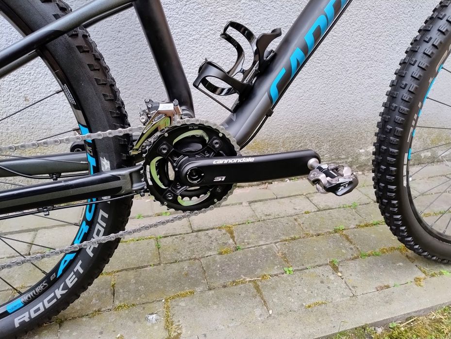 Cannondale Habit 2 Carbon, rozm. M, 2x11, XT/XTR, Lefty, Monarch, Reverb