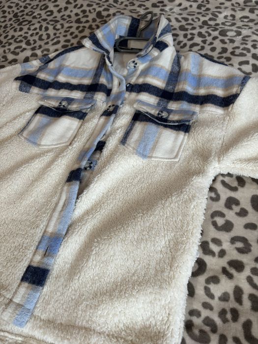 Jesienna kurtka pluszowa