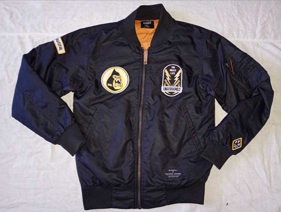 Продам Бомбер Unshamed 116 X Grateful Apparel Patched Jacket