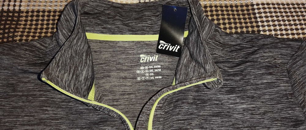 Для больших людей, кофта CRIVIT, размер 3XL(64-66)