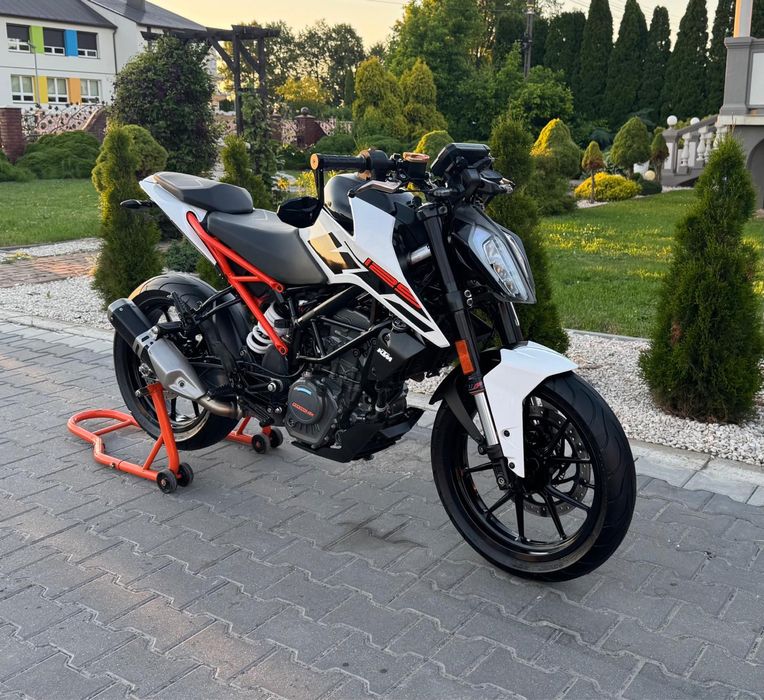 KTM Duke 125 2020r ZOBACZ Mega Stan 15.000Km ABS katB A1 IDEAŁ