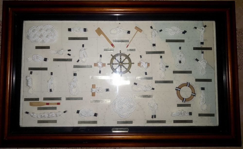Vendo Quadro com tema náutico