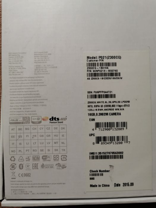 Планшет Asus ZenPad 10 Поламаний