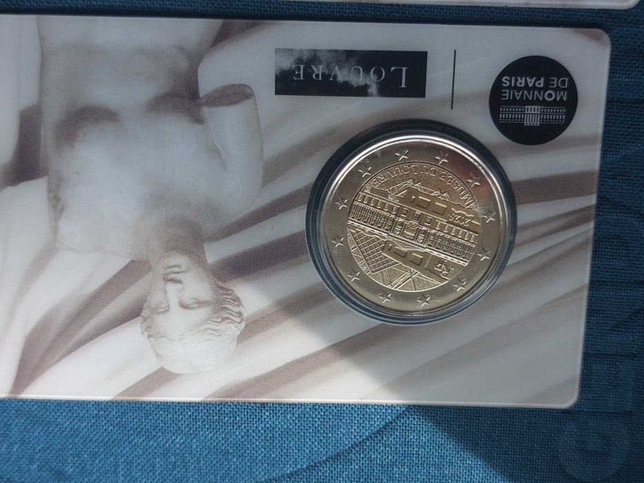 Moedas coincard França 2 Euros 2025 - Novidade