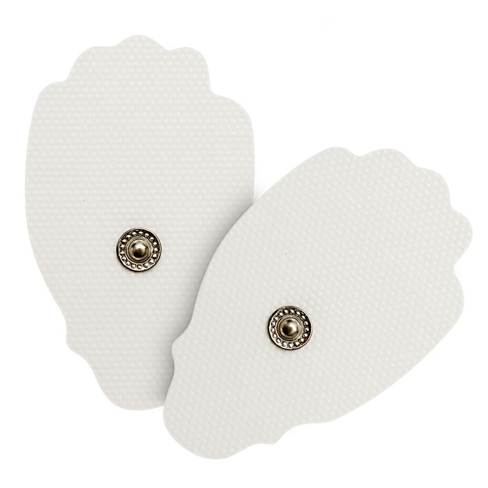 2x elektroda żelowa elektrostymulator tens ems elektrody para 7x4 cm