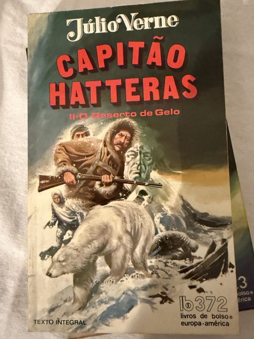 Lote 11 livros Júlio Verne — Coleção Livros de Bolso Europa-América