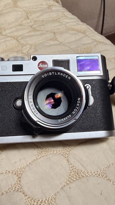 Lente M-mout (leica) VOIGTLANDER NOKTON classic 40mm 1.4 MC (multicoated)