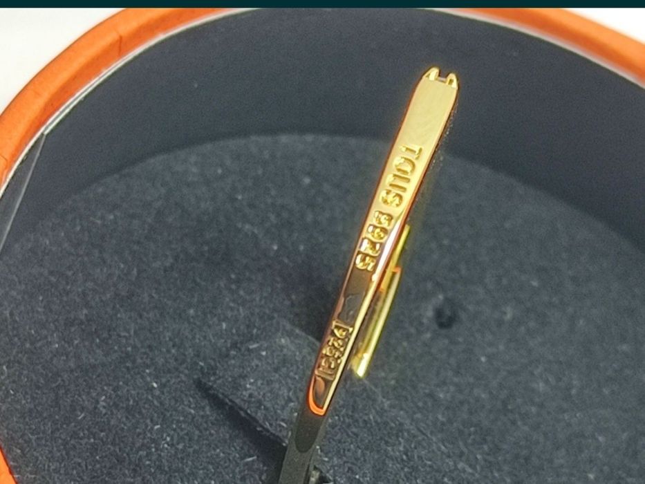 Komplet biżuterii z misiem żółte srebro vermeil 925 perła i