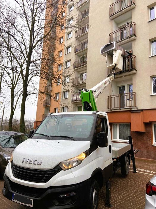 80 zŁ/h | Zwyżka Gliwice | Podnośnik koszowy z operatorem | Szybkie termin