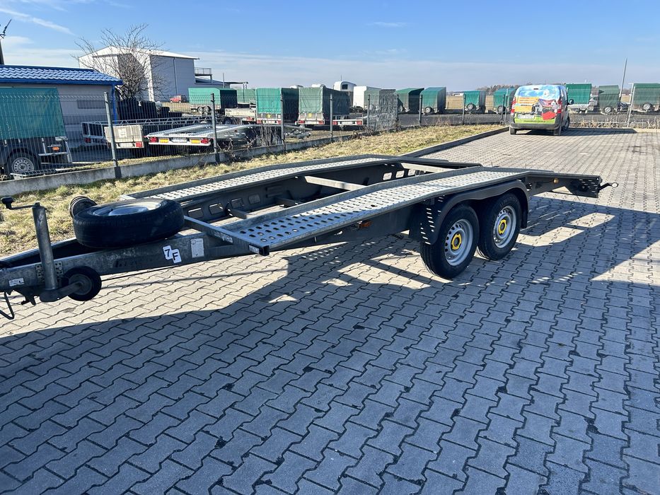 Przyczepa laweta szwajcarka dmc 2500 kg