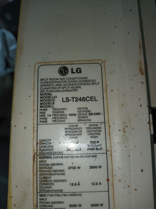 Placa electrónica máquina interior LG