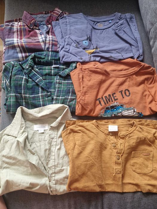 Paka zestaw koszule longsleve