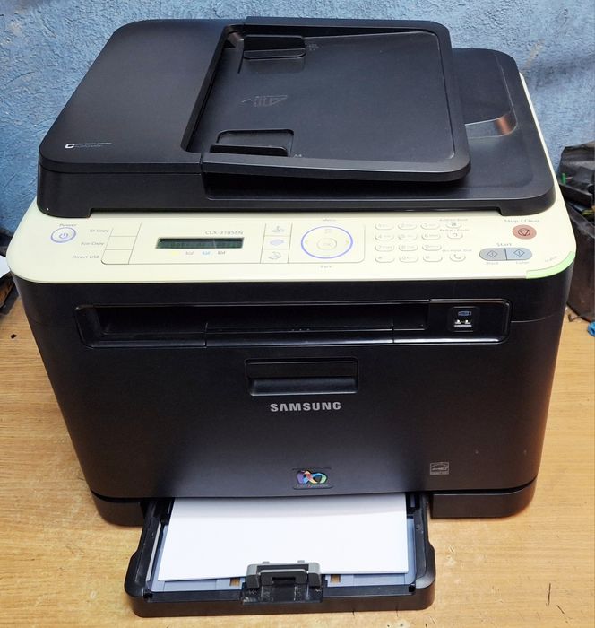 Drukarka laserowa Samsung CLX-3185fn kolorowa bdb chip skaner ksero