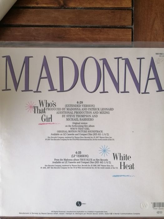 Madonna "Who's That Girl"