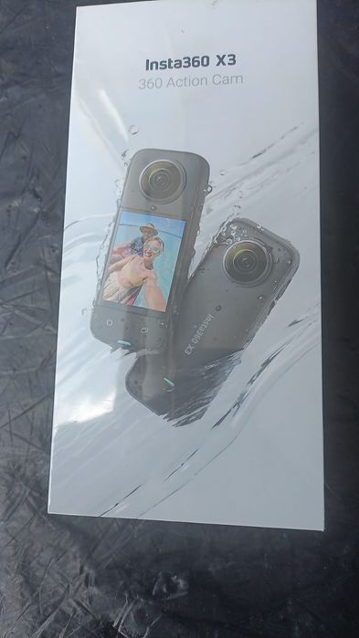 Insta360 X3 Action Cam - Nova e Selada