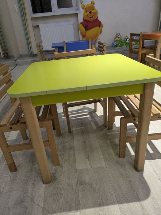 Меблі  дитячі, парти, столи, стільці