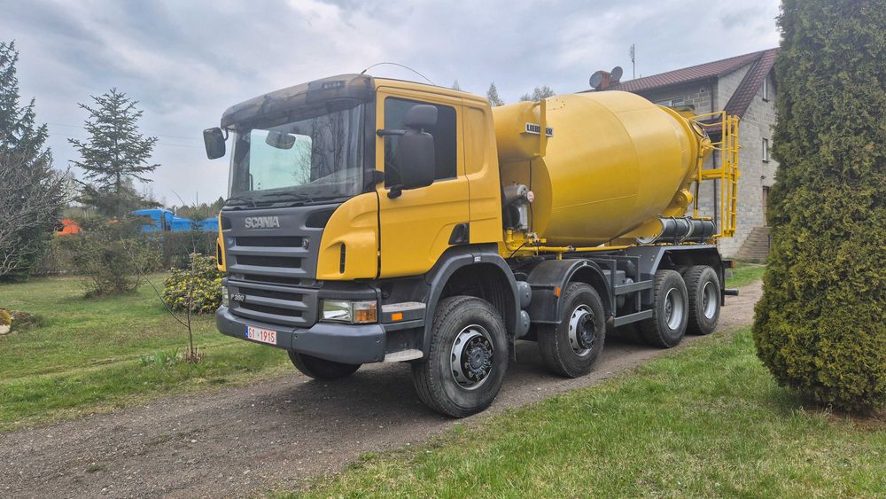 Betonomieszarka SCANIA 8x6