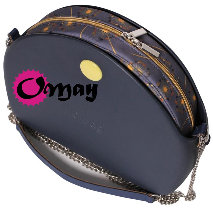 Grafitowy organizer do OBAG MOON LIGHT dmuchawce musztardowe OMAY