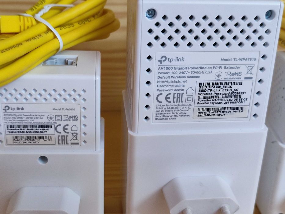 Kit AV1000 Tp-Link Wi-Fi Powerline