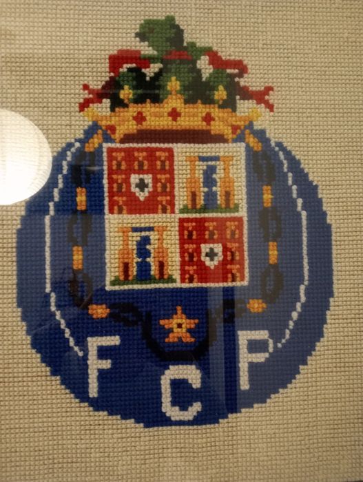 Quadro FC Porto ponto cruz