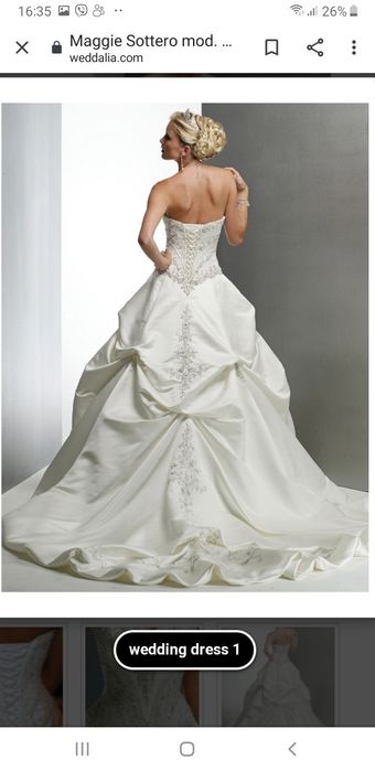 Брендова весільна сукня Maggie sottero зі шлейфом