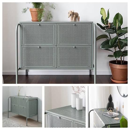 Comoda em metal IKEA modelo NIKKEBY