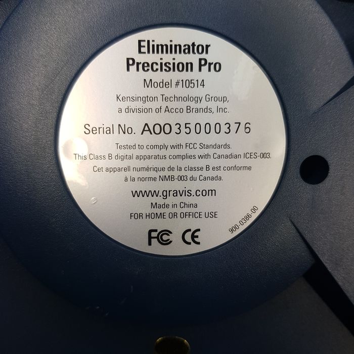 Comando/joystick para simulador de avião