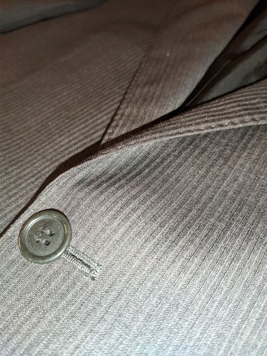 Marynarka grafitowa J. Philipp w prążki wełna dziewicza virgin wool